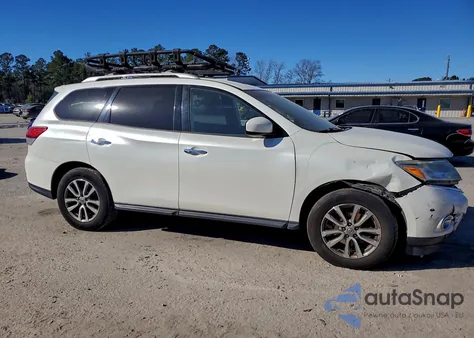 2016 Nissan Pathfinder S from USA, damaged, VIN 5N1AR2MM0GC622282